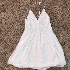 Express dress! Beautiful open back! Worn once